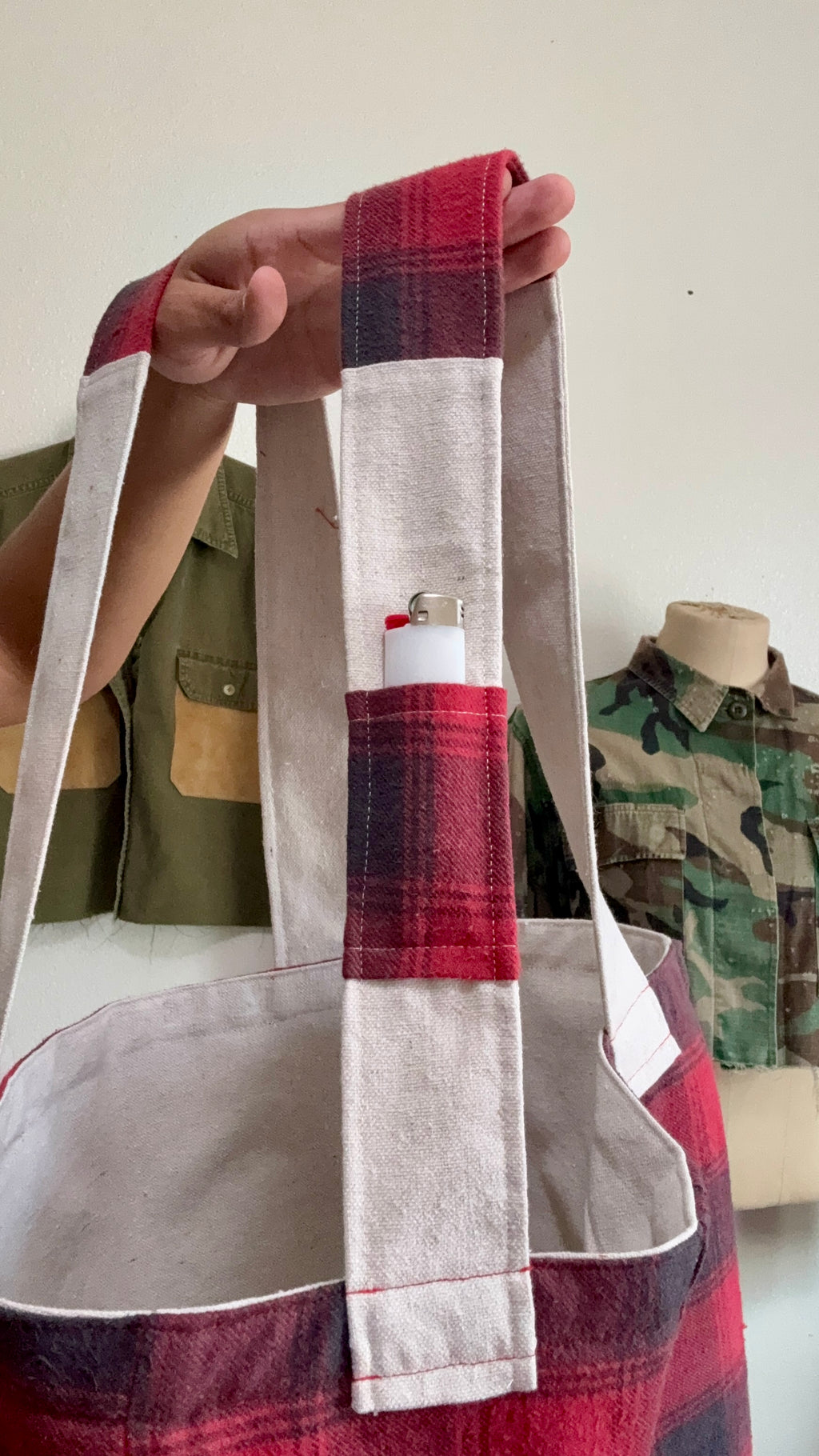 The Flannel Boyfriend Bag